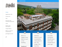 Tablet Screenshot of mcgrawhouse.org